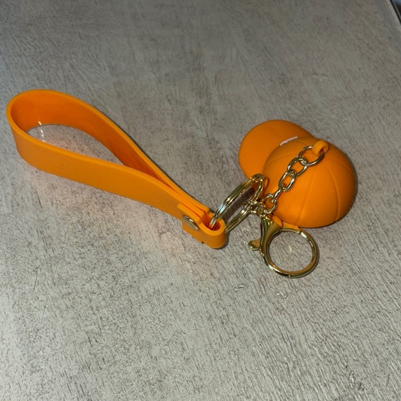Nike Gold and Orange Cap Keychain - Picture 2 of 9